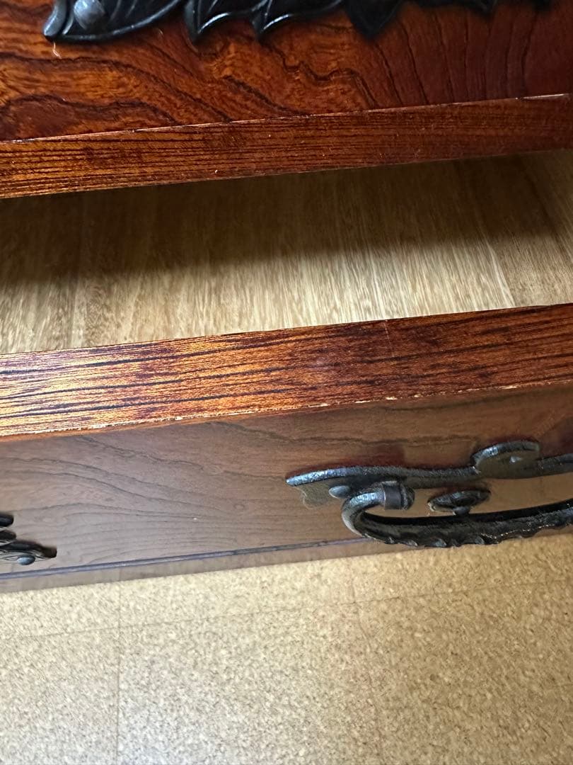 岩谷堂箪笥 伝統工芸品 和箪笥 チェスト 南部鉄器金具付き