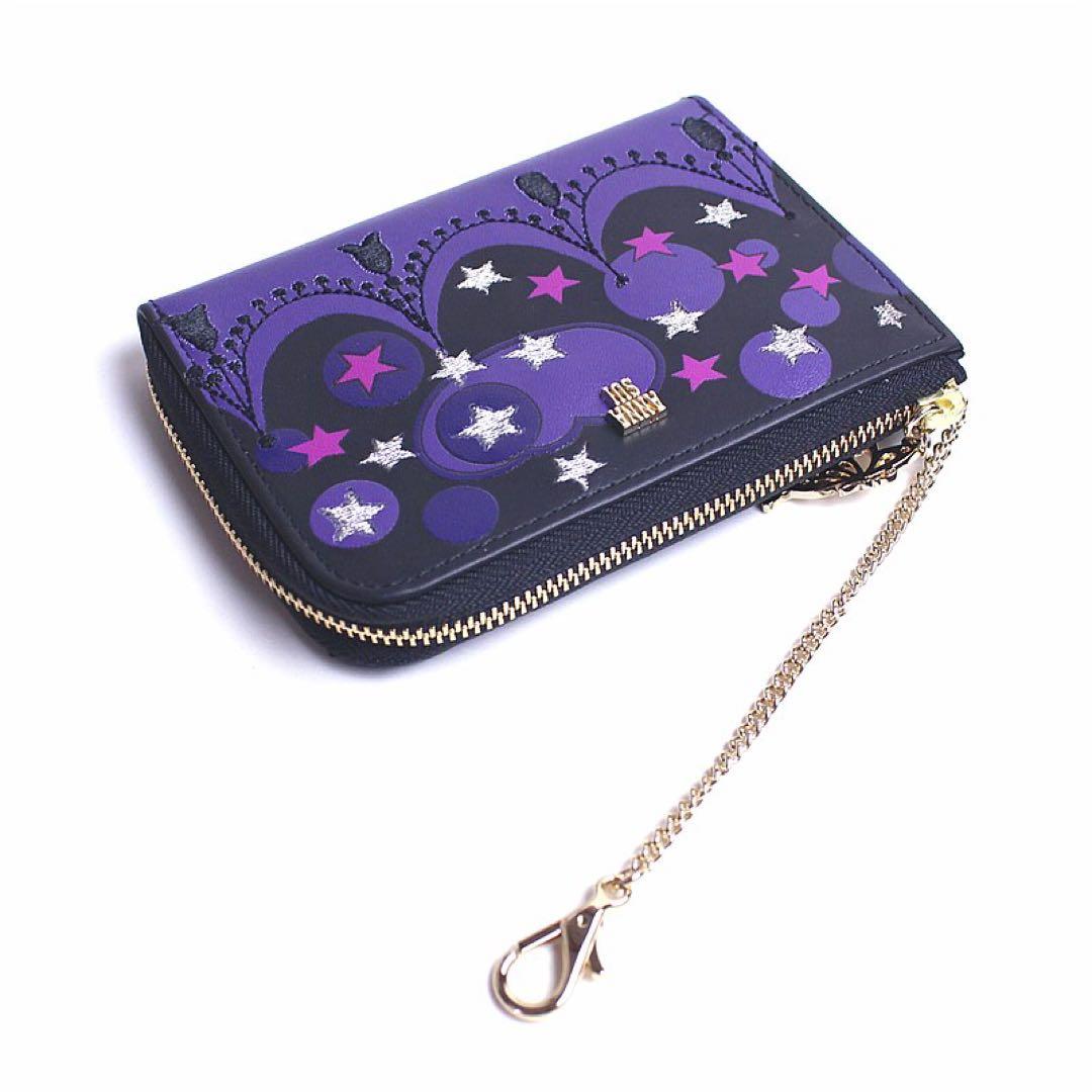 ☆じよん☆アナスイ ディア マルチケース ミニウォレット パープル