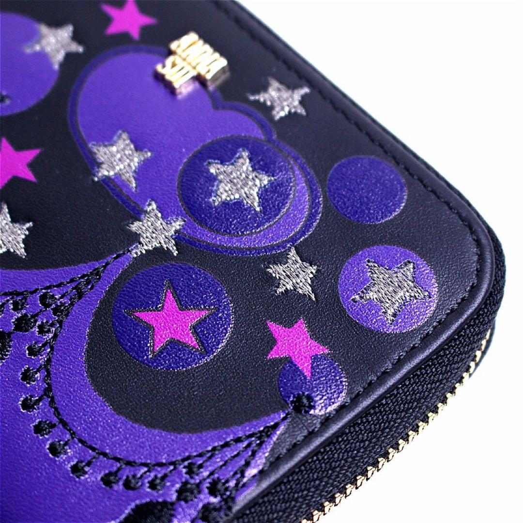 ☆じよん☆アナスイ ディア マルチケース ミニウォレット パープル