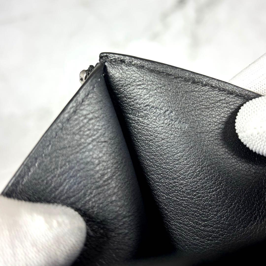 ロエベ　アナグラム　トライフォールドウォレット　三つ折り 財布