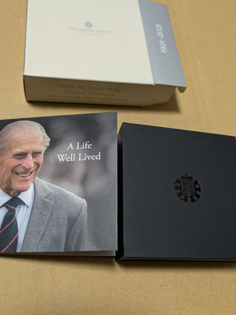 ロイヤルミントフィリップ王殿下　プルーフ銀貨