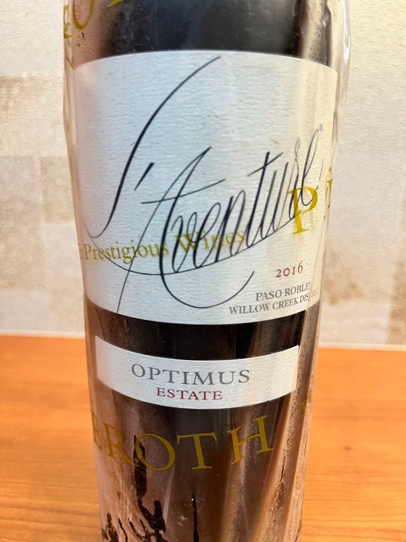 ラヴァンチュールOptimus Estate 2016 赤ワイン包装あり