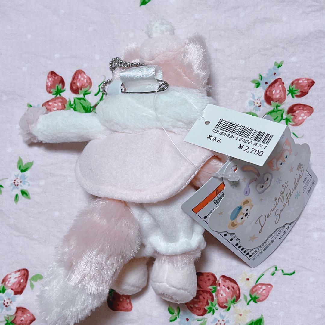 ダンシングスノーフレークス ぬいぐるみバッジ タグ付き リーナベル