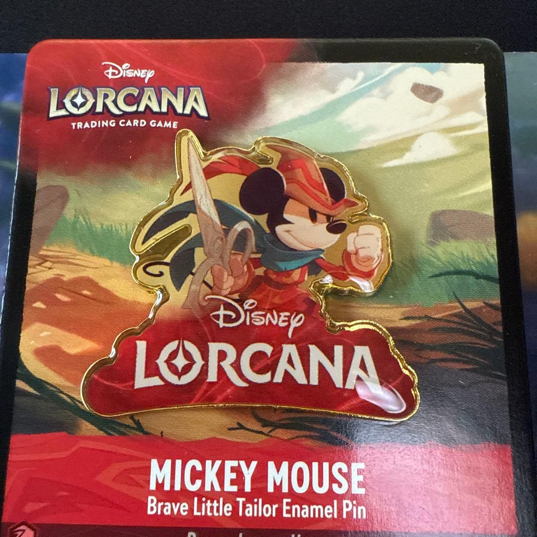 ディズニー ロルカナ ミッキーマウス ピンバッジ D23EXPO ロルカーナ