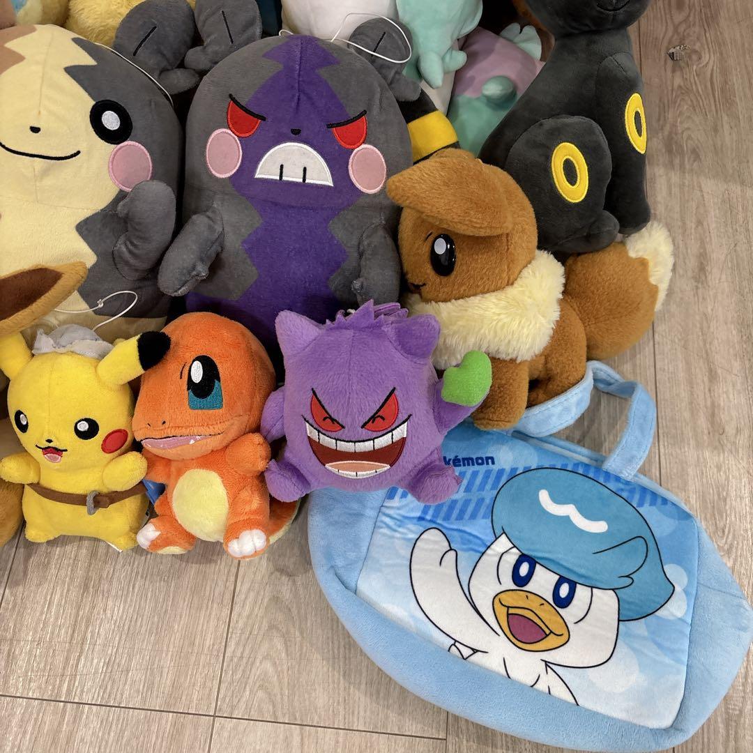 ポケモンぬいぐるみ　まとめ売り　19個　ピカチュウ　大量　フシギダネ