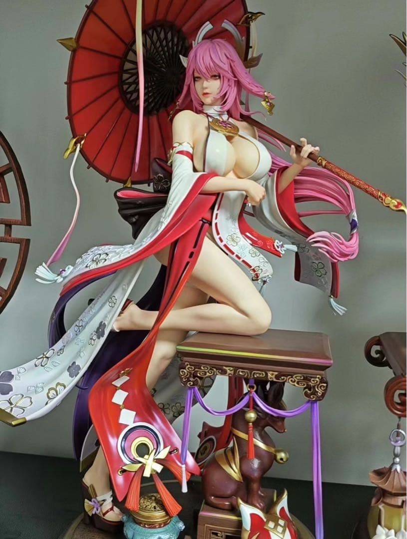 原神 八重神子 003 フィギュア  ガレージキット ガレキ スタチュー