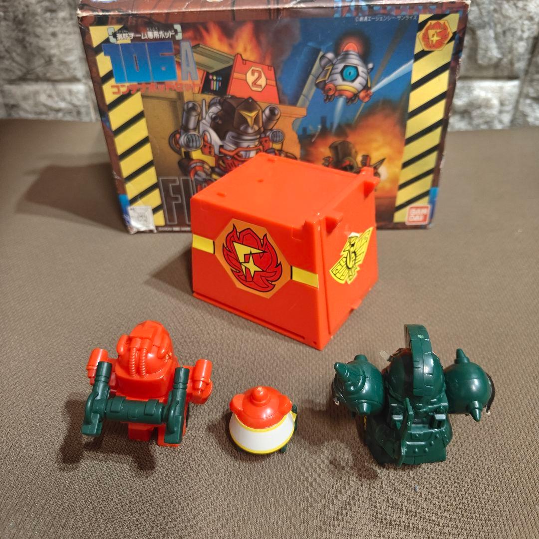 元祖SDガンダム ファイアーブレイザー コンテナポッドA B