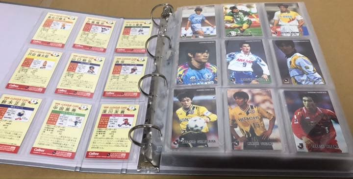 96カルビーJリーグカード　レギュラーコンプリートセット344枚+35枚