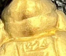 純金 ＊ 恵比寿　御守り 縁起物