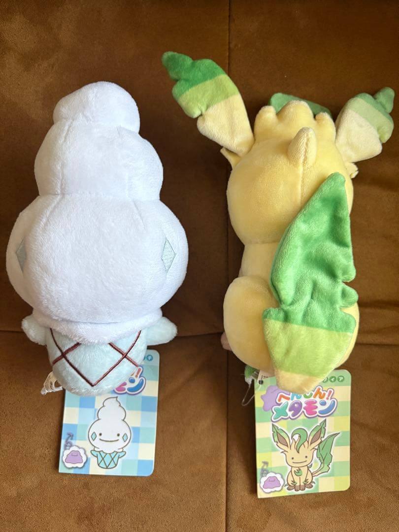 へんしんメタモン　リーフィア　バニプッチ　ポケモンセンター