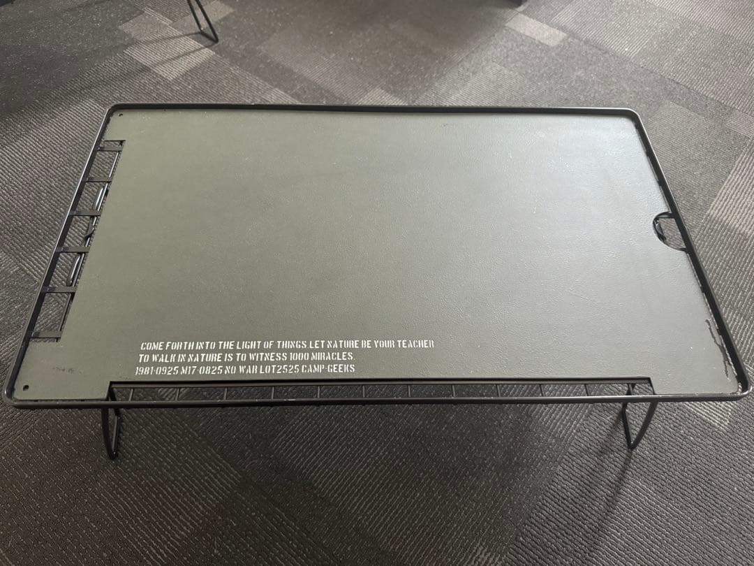 ユニフレーム　フィールドラック×3 天板×2