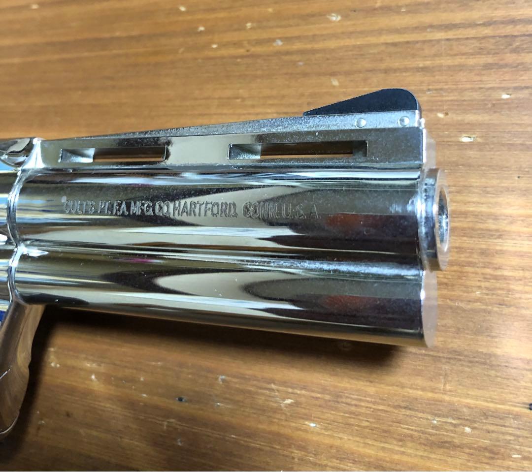 コルトパイソン357マグナム　ガスリボルバー
