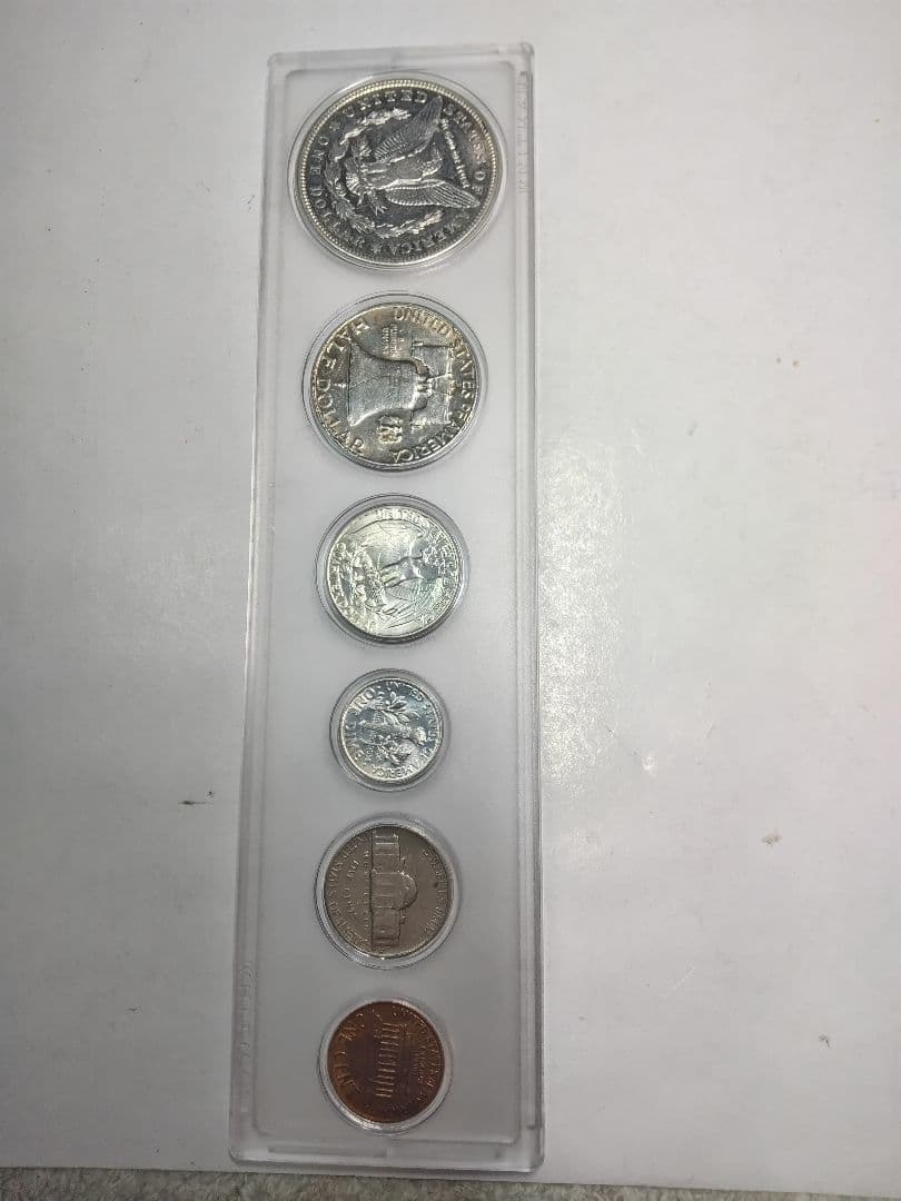 hab013 1921年 モルガン・ドル 銀製セット