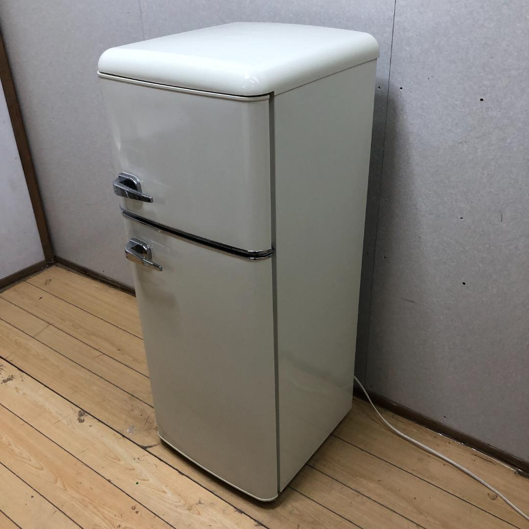 【送料無料】美品 冷蔵庫 2ドア 2021年 PRR-122D 250831