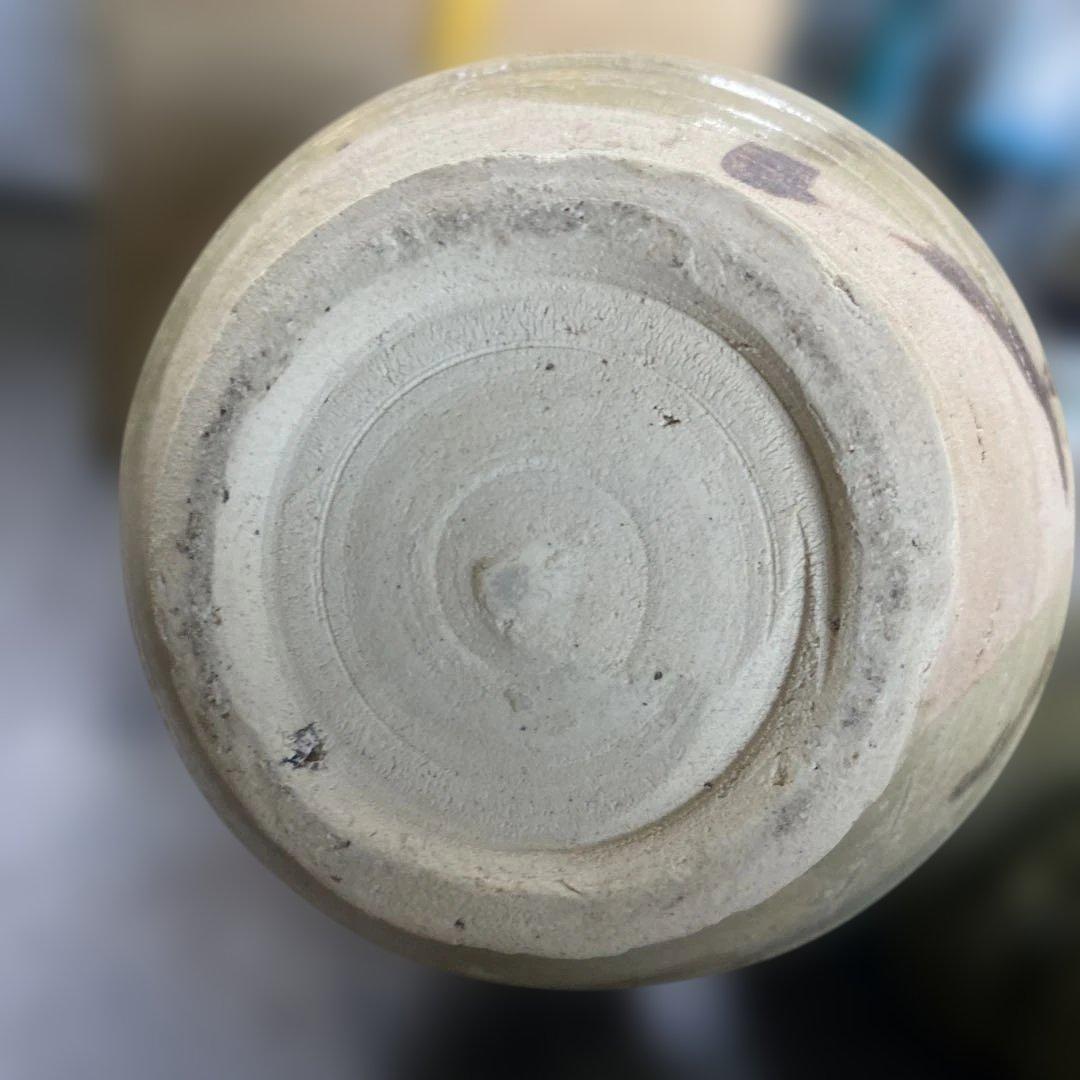 中国美術　骨董品　人物壺　貴重　箱付き