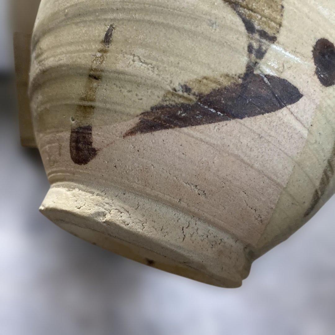 中国美術　骨董品　人物壺　貴重　箱付き