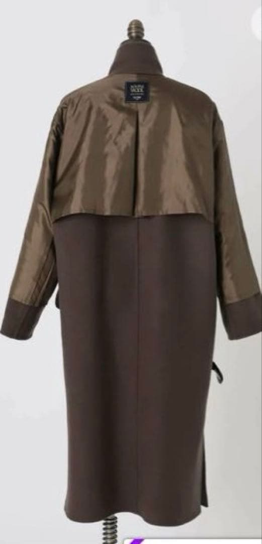 【新品未使用】SLOBE IENA ダブルフェイスチェスターコート36 ネイビー