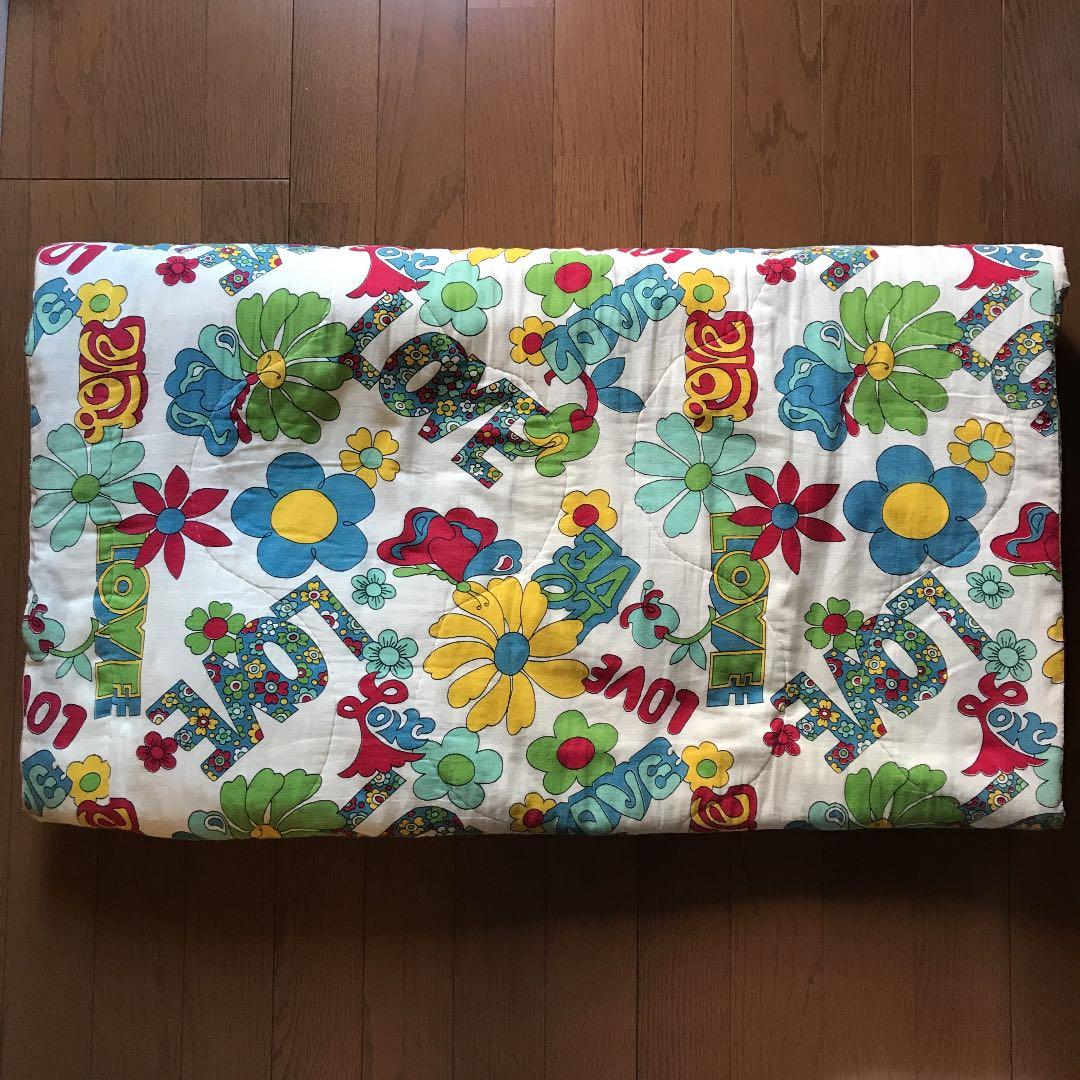 70s  ビンテージ  LOVE  寝袋