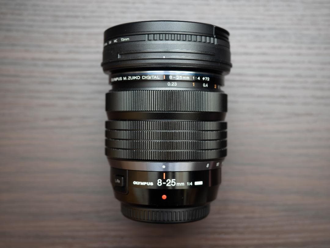M.ZUIKO DIGITAL ED 8-25mm F4.0 PRO レンズ