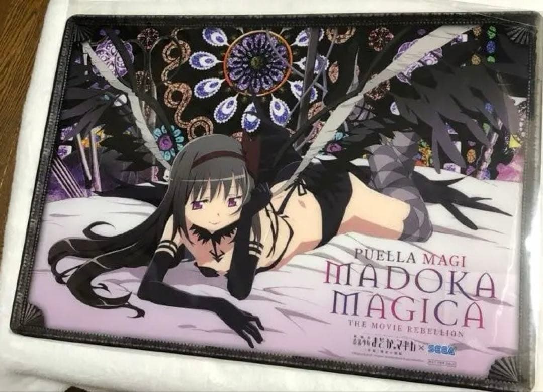 セガコラボ 悪魔ほむら クリアポスター