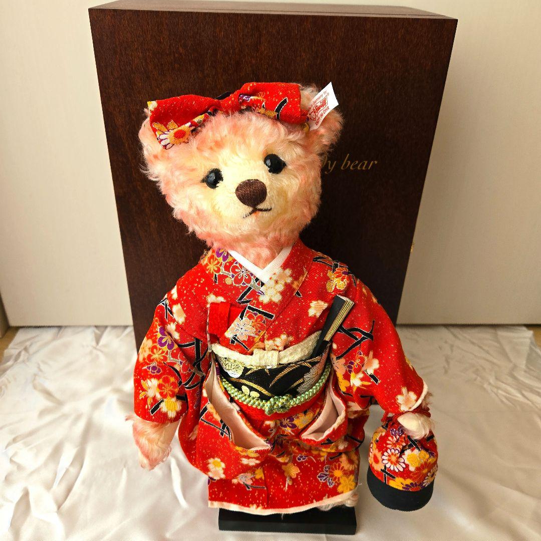 【1500体限定】証明書付 シュタイフ テディベア 松姫 日本限定