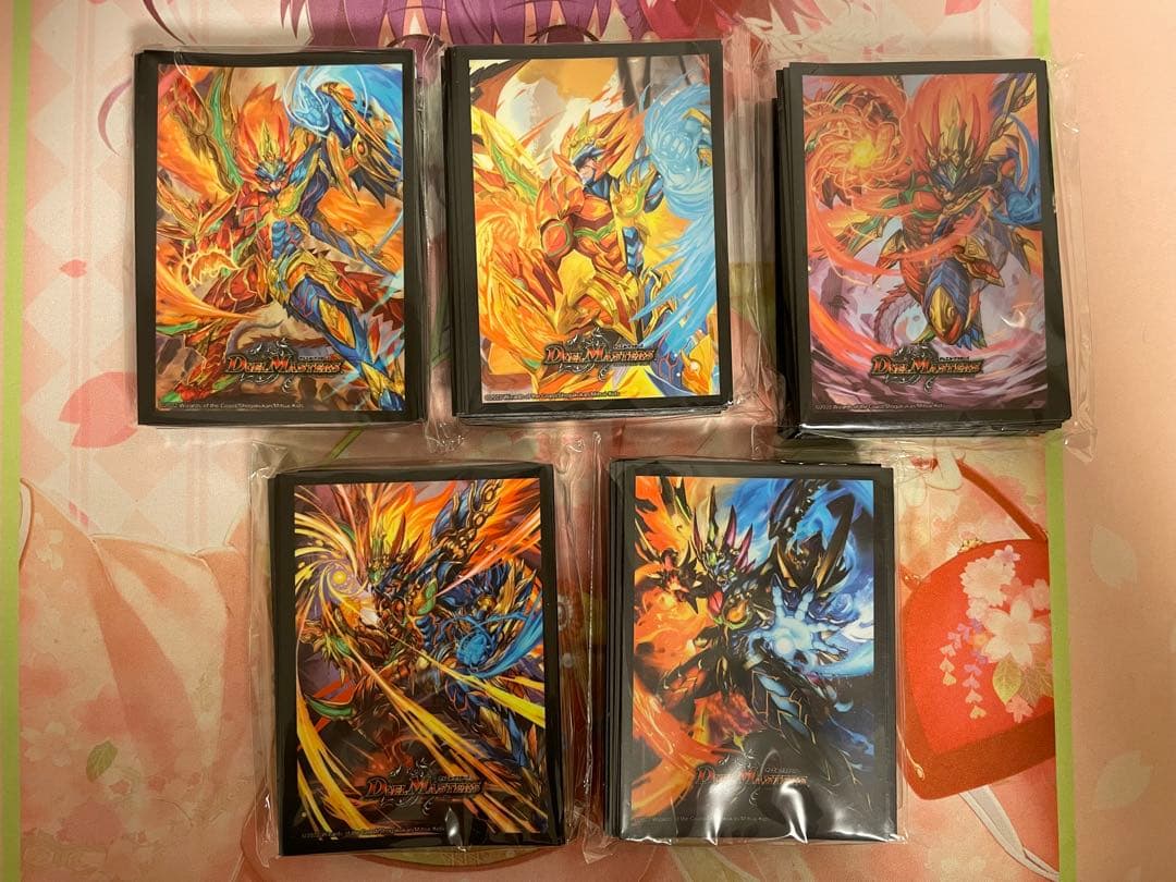 龍覇爆炎　スリーブ全種類