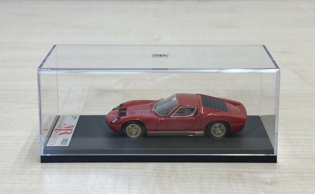 新品未展示 1/43 MR コレクション ランボルギーニ ミウラ S レッド