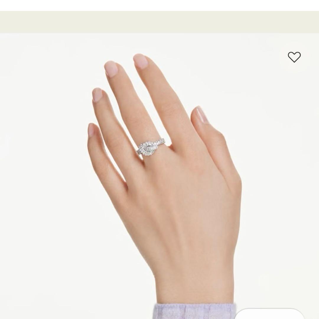 【美品】スワロフスキー　Matrix リング　サイズ55