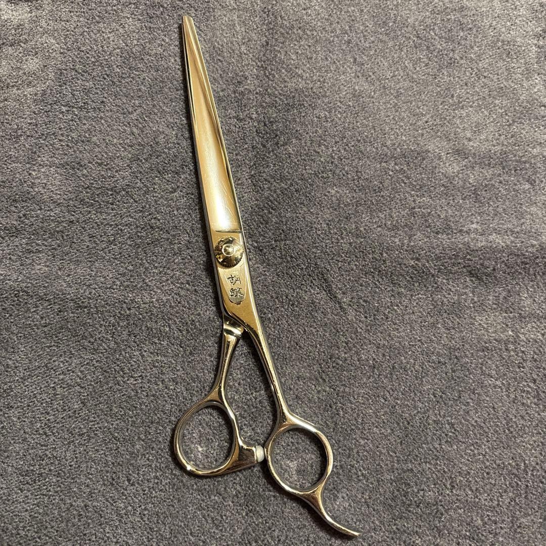 【数回使用】東京理器 胡蝶 ストレートシザー トリミング ハサミ 鋏 MT70F