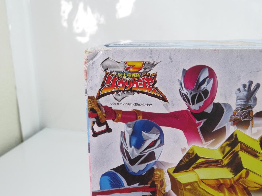 未開封1】リュウソウゴールド 最強竜装セット-DXモサチェンジャー&モサブレード