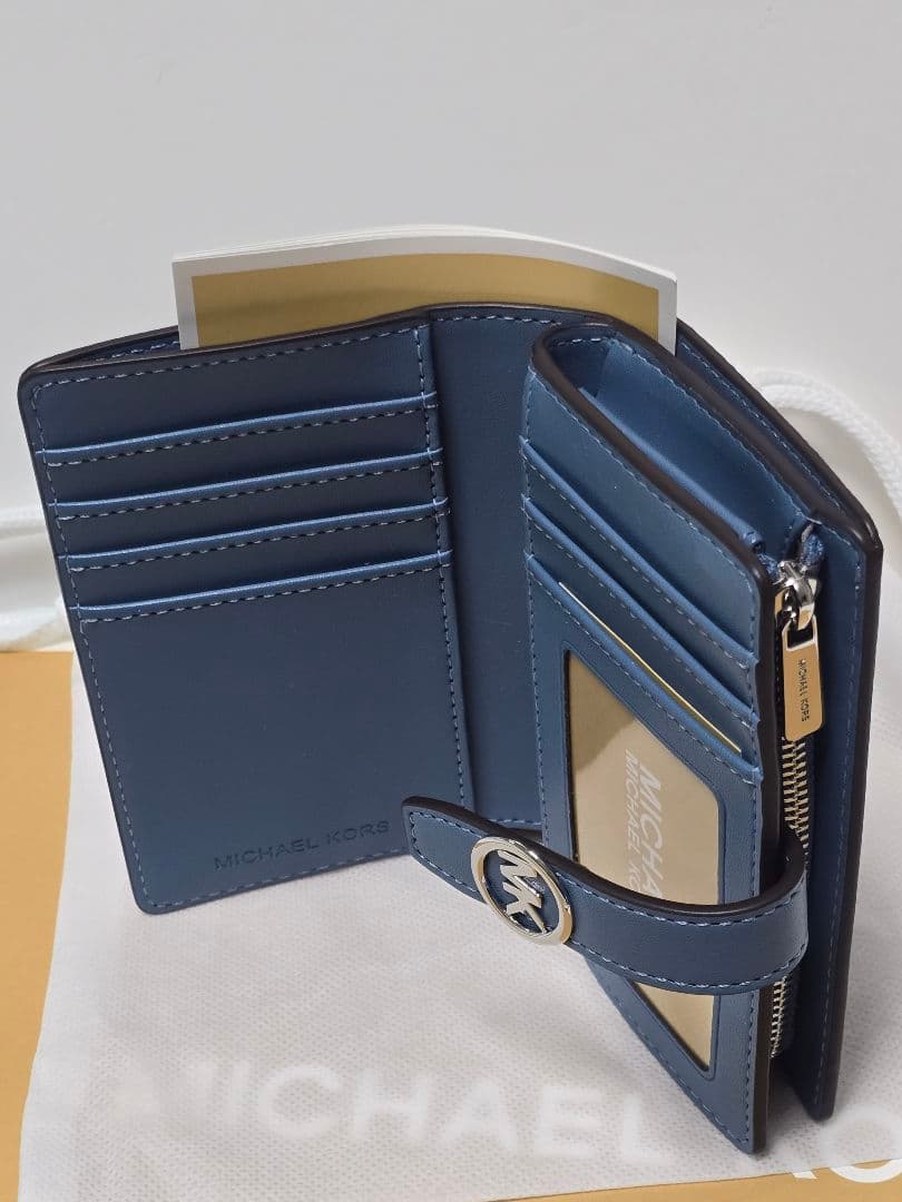 マイケルコースGREENWICH タブ ジップアラウンド ウォレットミディアム