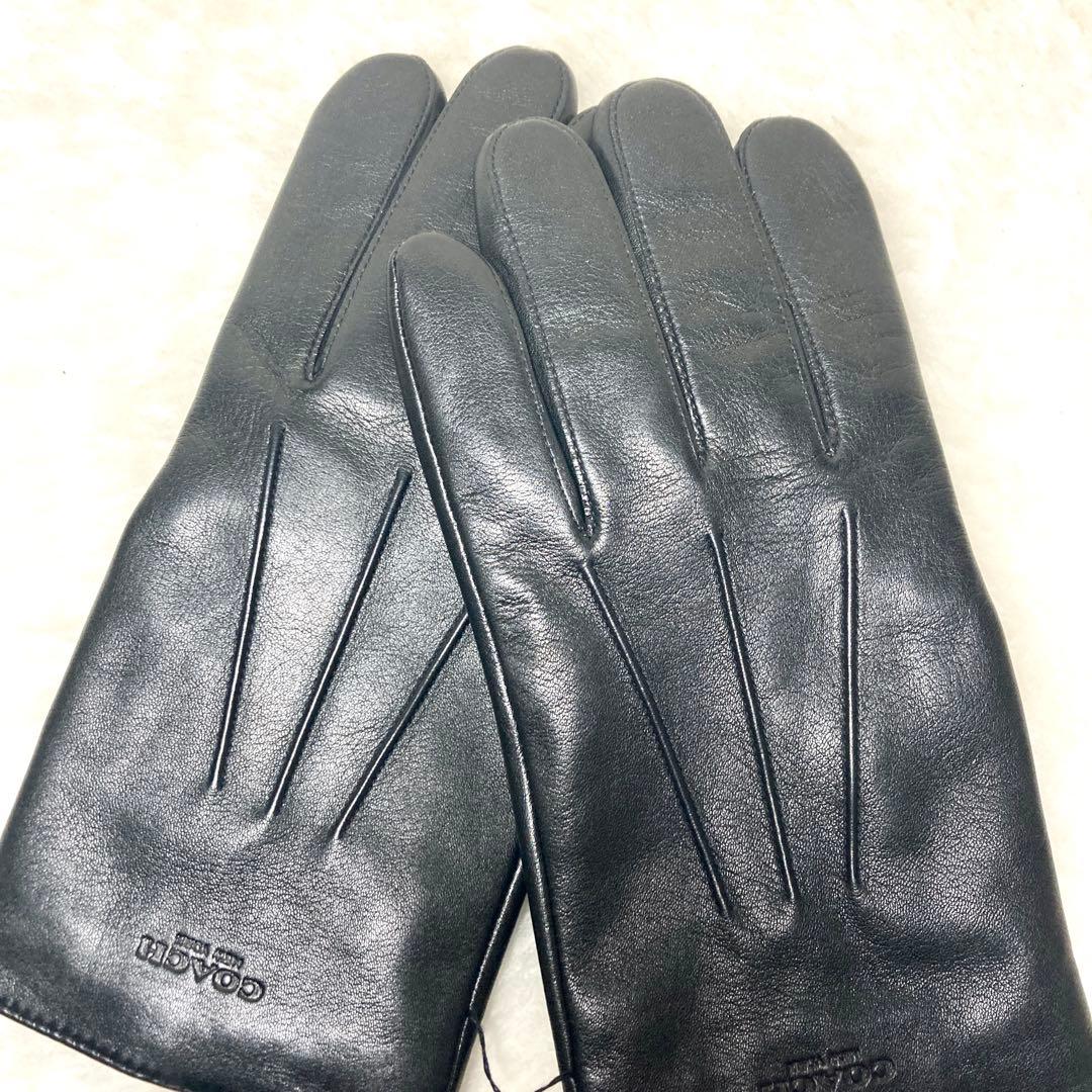 【未使用品✨】コーチ COACH グローブ 手袋 レザー 54182 黒
