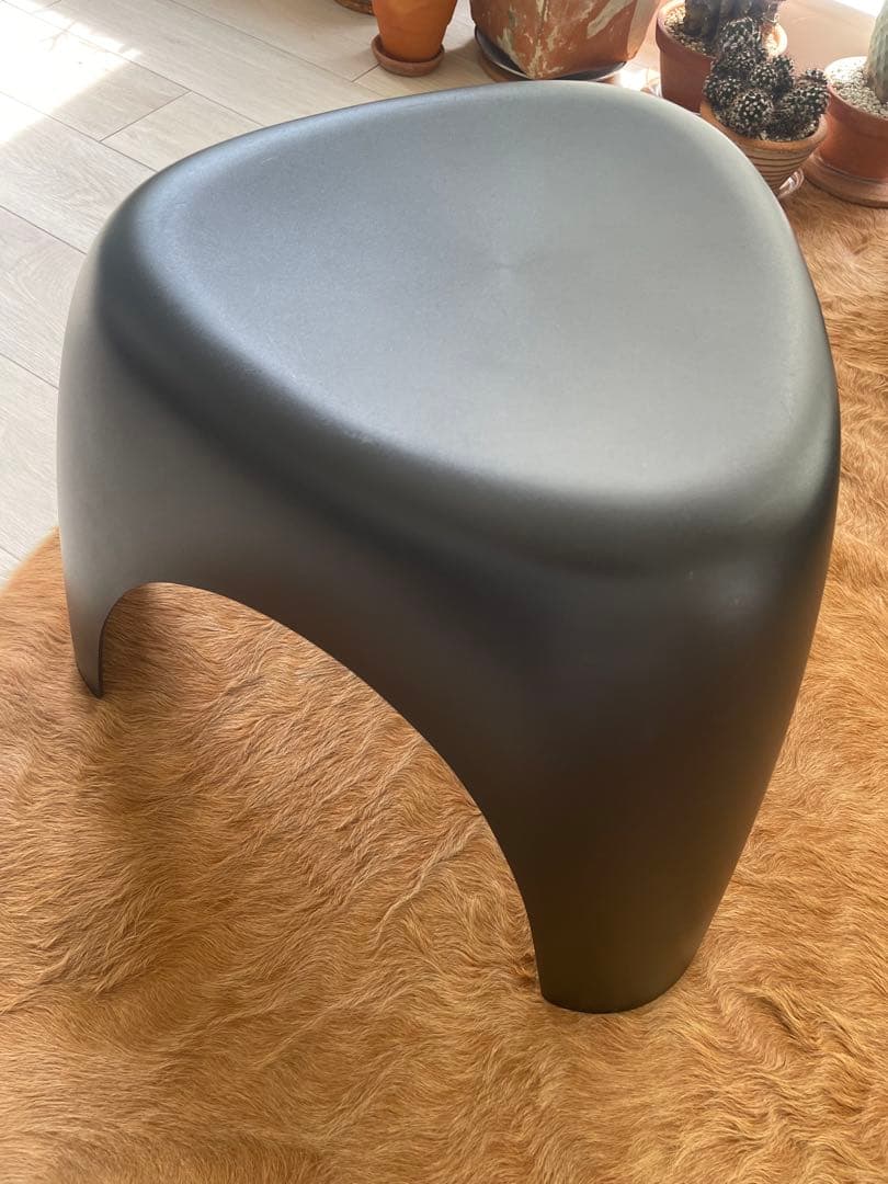 Vitra ヴィトラ　エレファントスツール 柳宗理　ブラック 黒