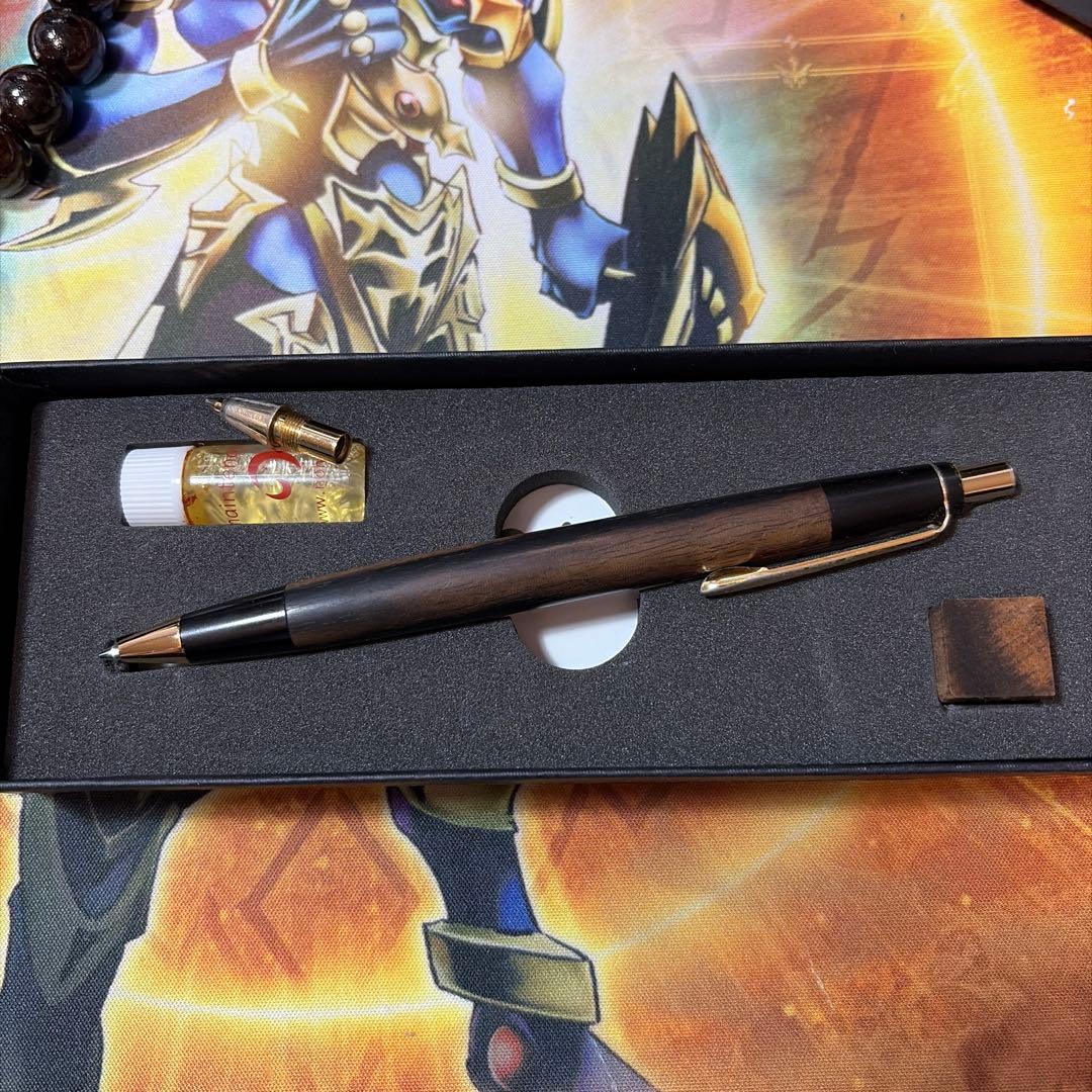 野原工芸　黒柿　シャープペンシル【旧型】固定式口金付