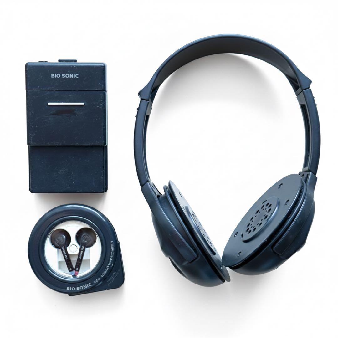 HB-76001 林原生物化学研究所 動作確認済み イヤホン付き ヘッドホン付き