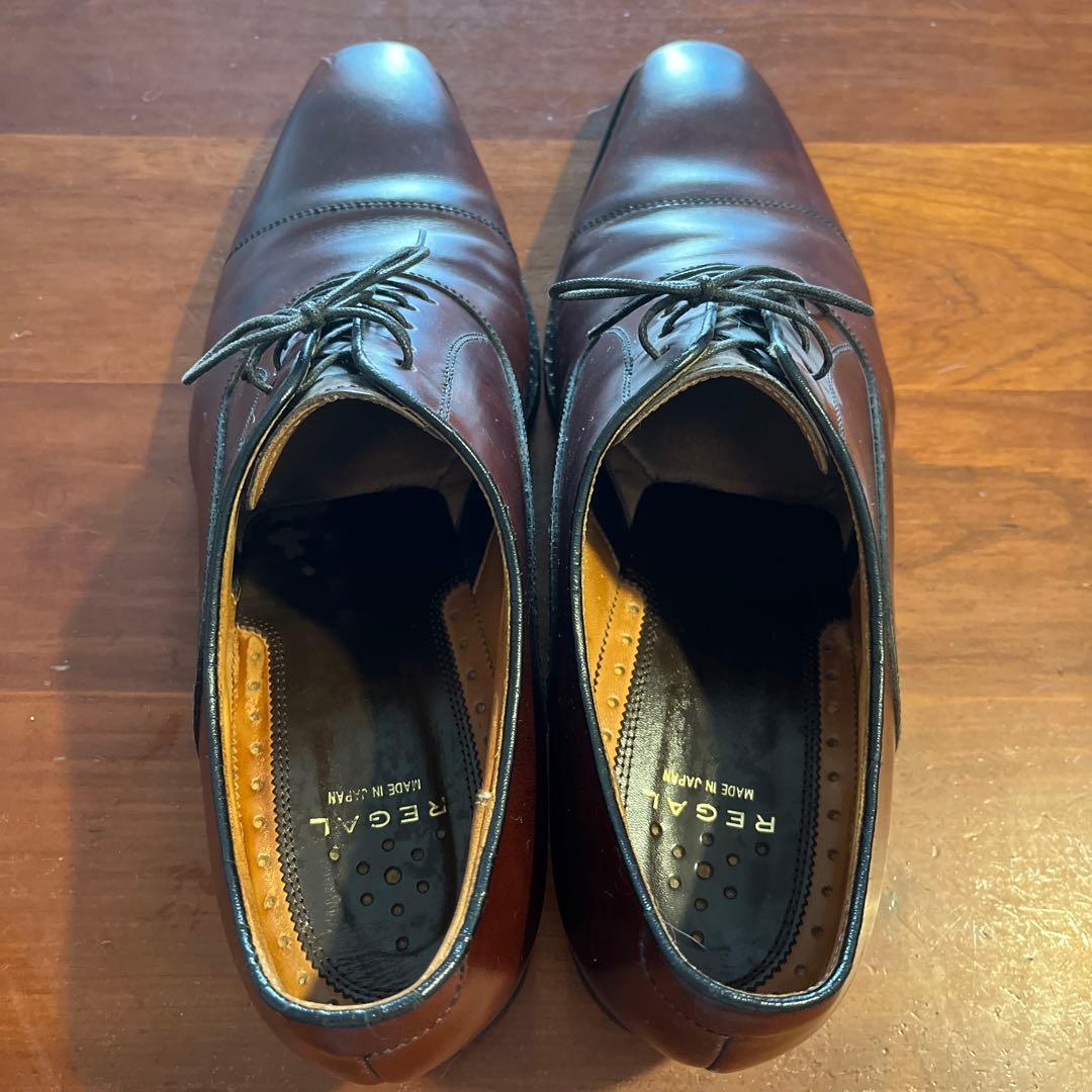 コールハーンのブラックローファーとREGALのドレスシューズ2足セット　26.5