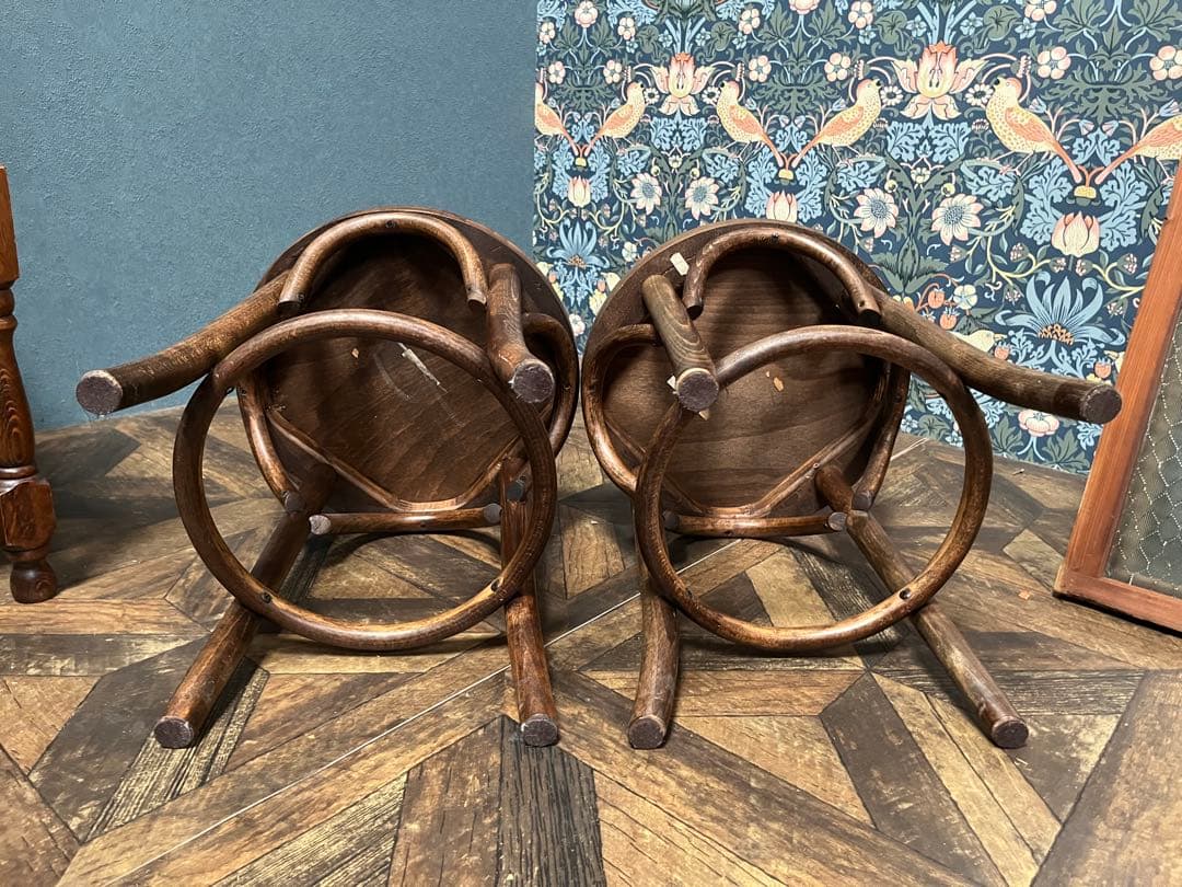 マルニ ベントウッド スツール セット椅子 曲木 アンティーク インテリア