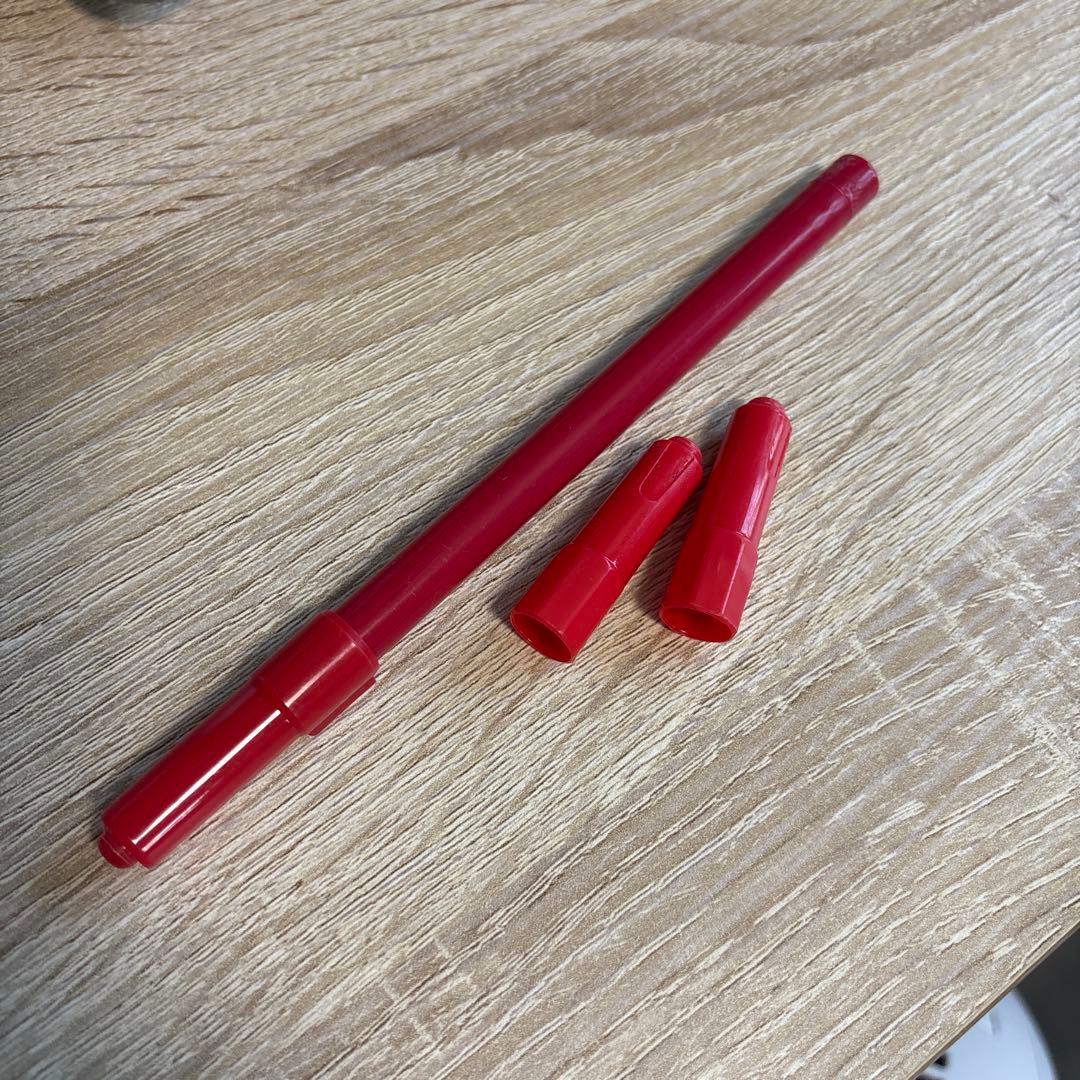 BELLCOLOR 赤 ペン回し 改造ペン