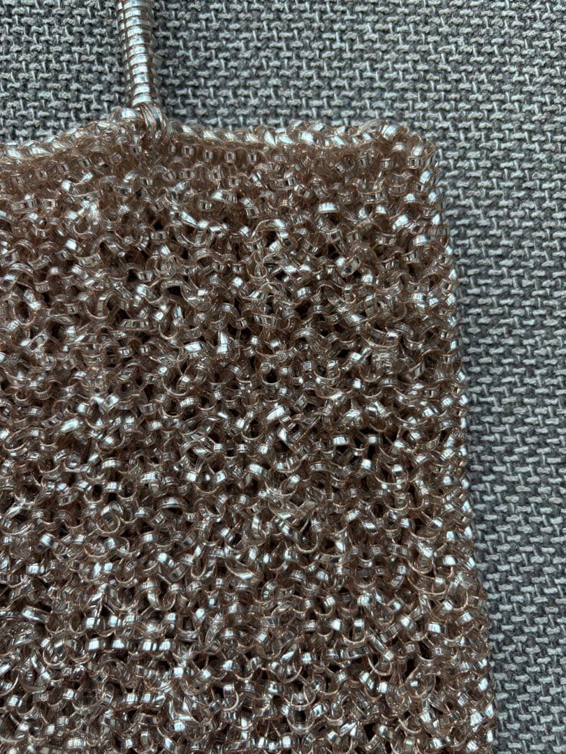 アンテプリマ ワイヤーバッグシルバーゴールド