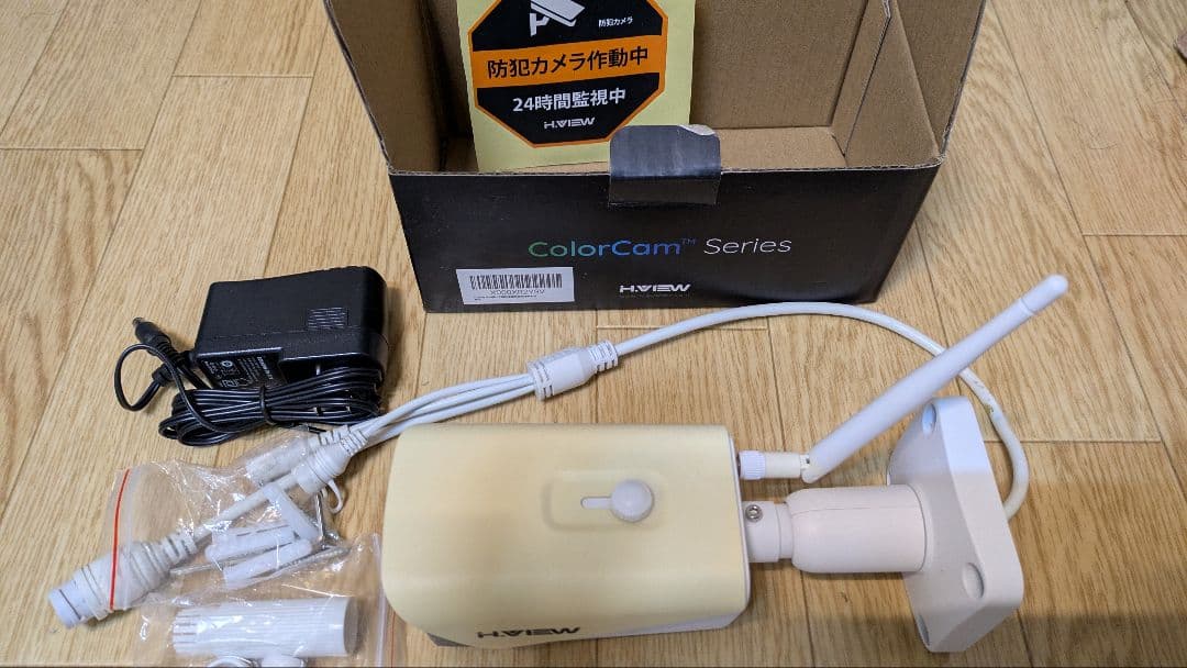 希少 H.VIEW フルカラー HV-WF800A5 防犯カメラ 入手困難品