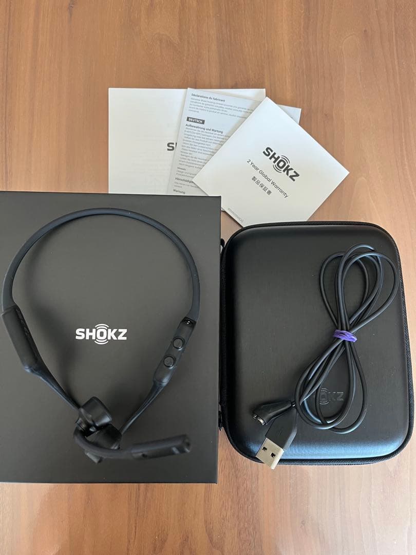 【はーまや プロフ必読 】SHOKZ OPENCOMM ワイヤレス