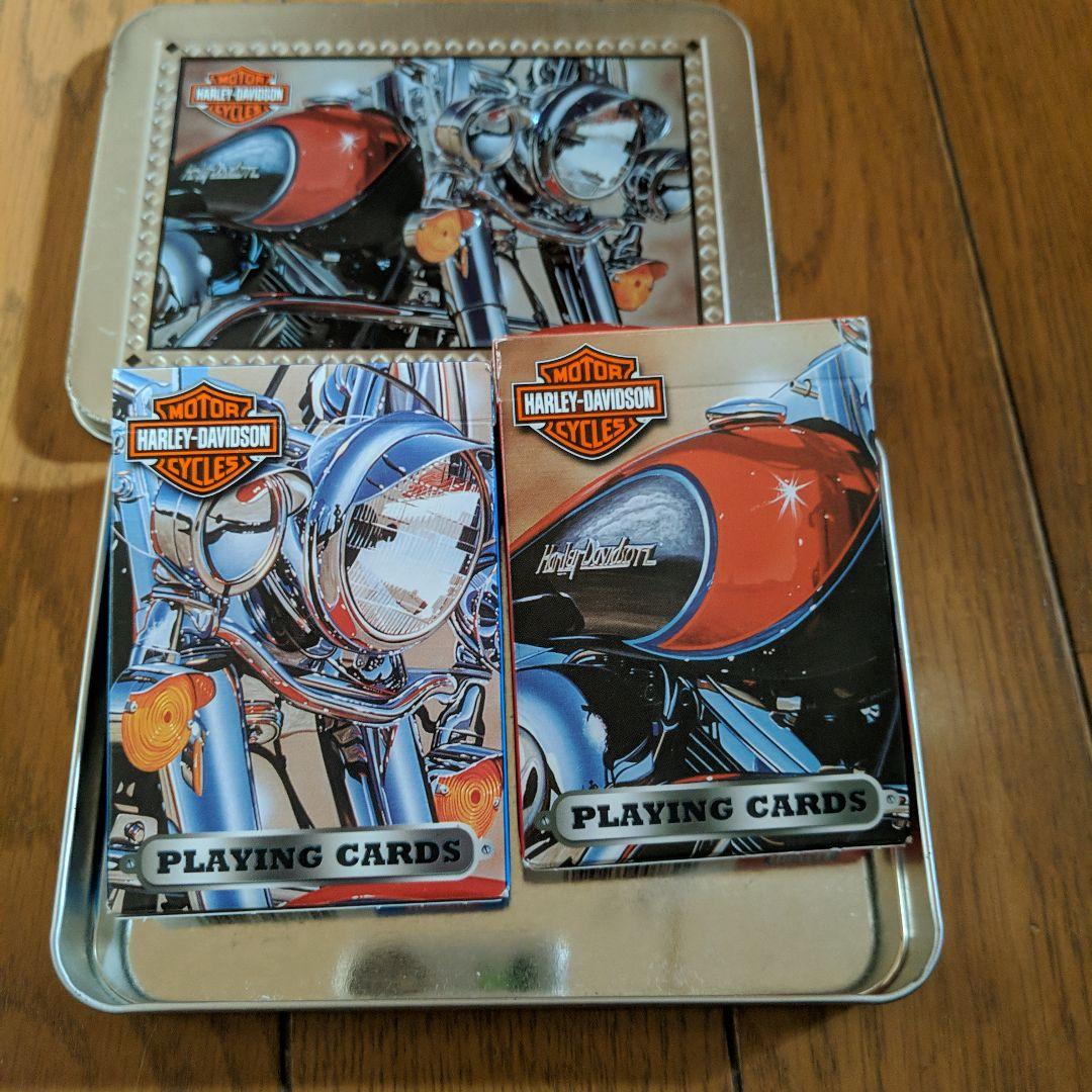 ハーレダビッドソン Playingカード、トランプ ビンテージ