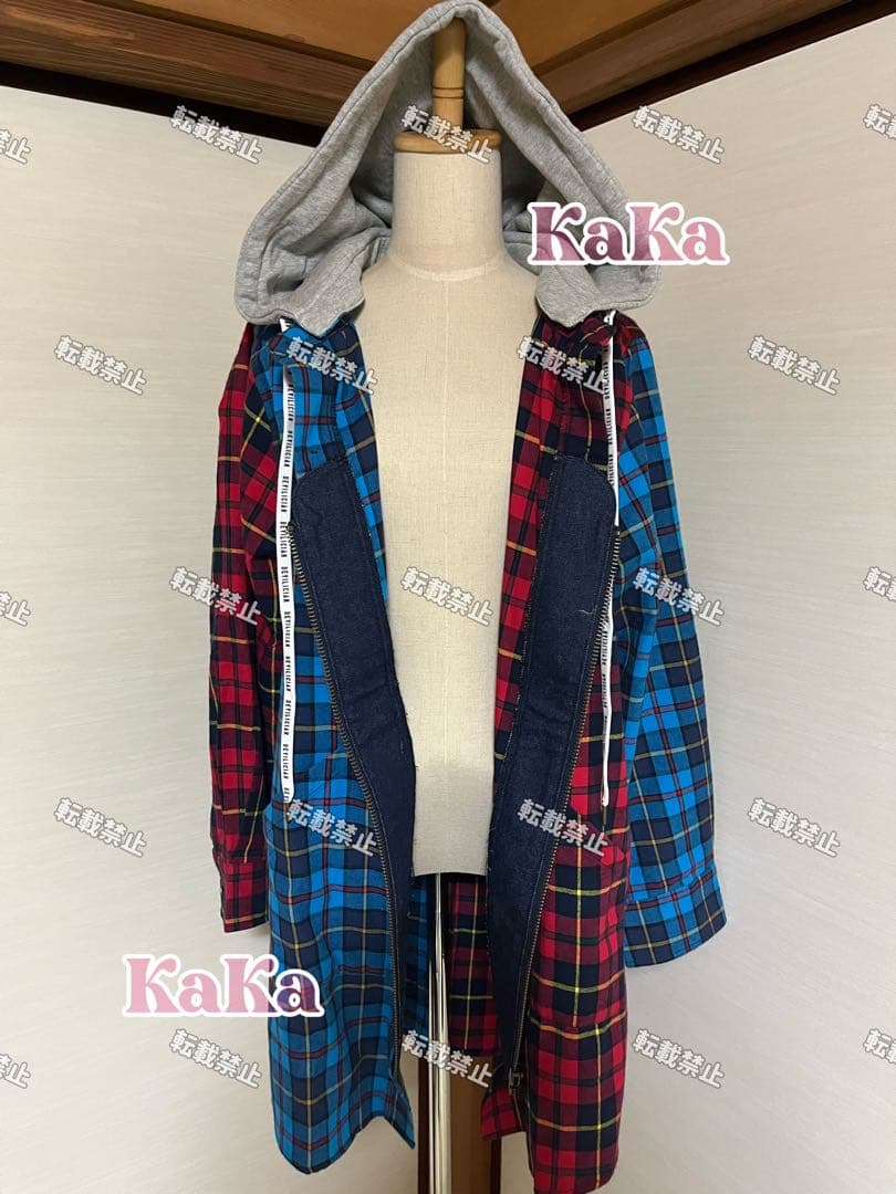 DEVILICIAN バイカラーネルフーディー size1