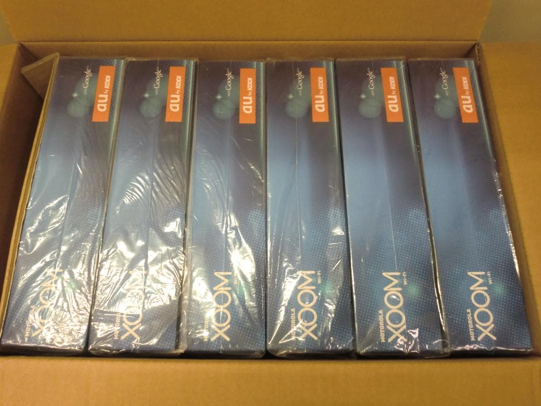 【未使用現状品】MOTOROLA XOOM Wi-Fi タブレット 6台セット