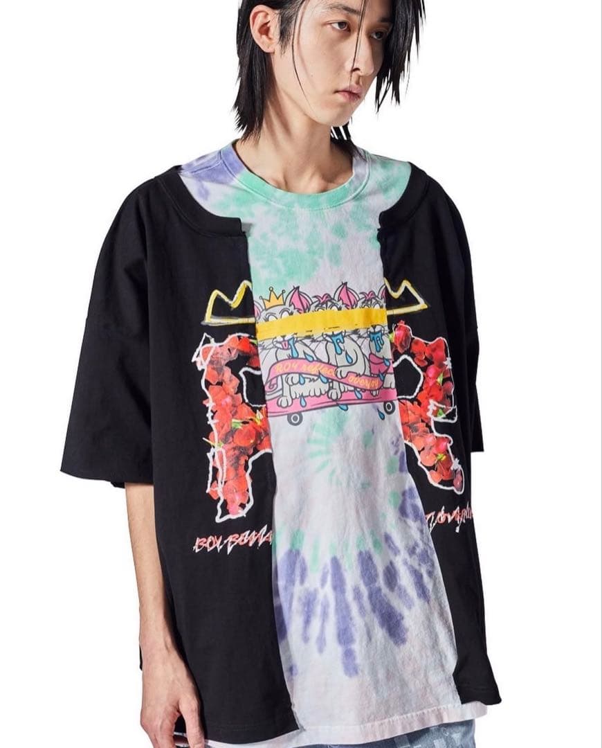 LiSA ROY reflect overjoy ドッキングリメイクTシャツ②