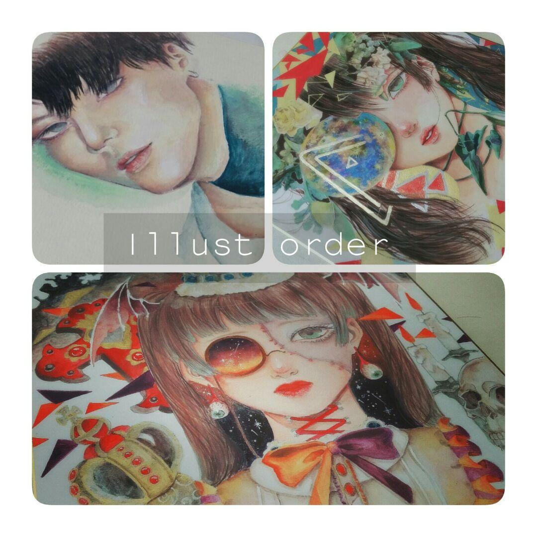 Illust order《アニメキャラ》《創作》1万円～