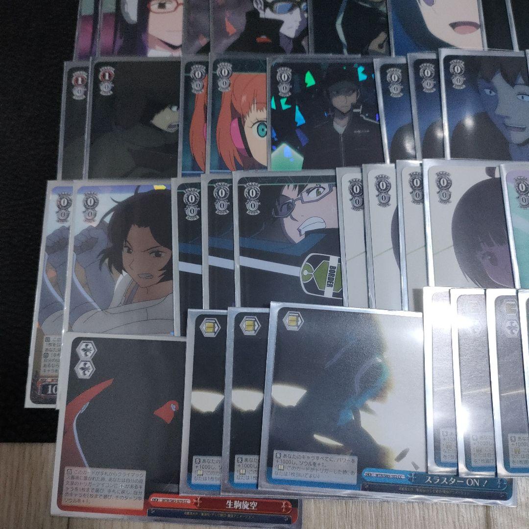 ヴァイスシュヴァルツ ワールドトリガー　本門デッキ　パーツ付き