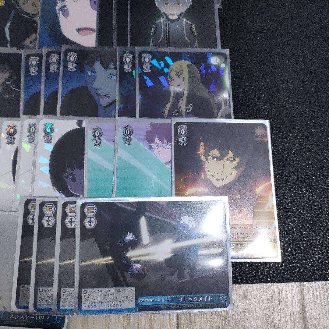 ヴァイスシュヴァルツ ワールドトリガー　本門デッキ　パーツ付き