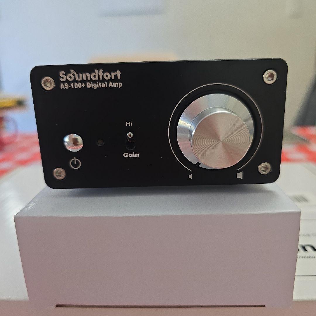 【値下げ】Soundfort 小型高音質デジタルアンプAS-100+