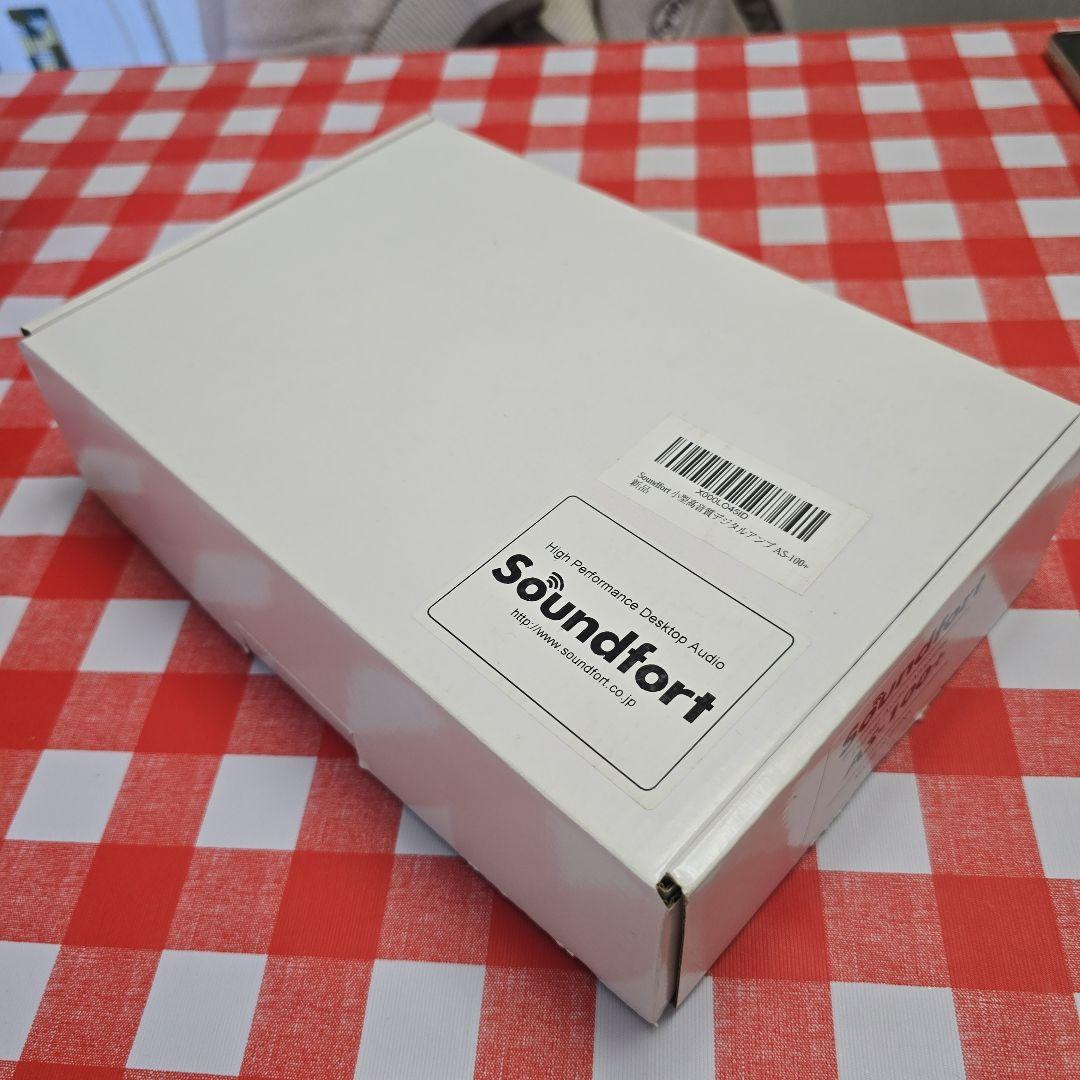 【値下げ】Soundfort 小型高音質デジタルアンプAS-100+